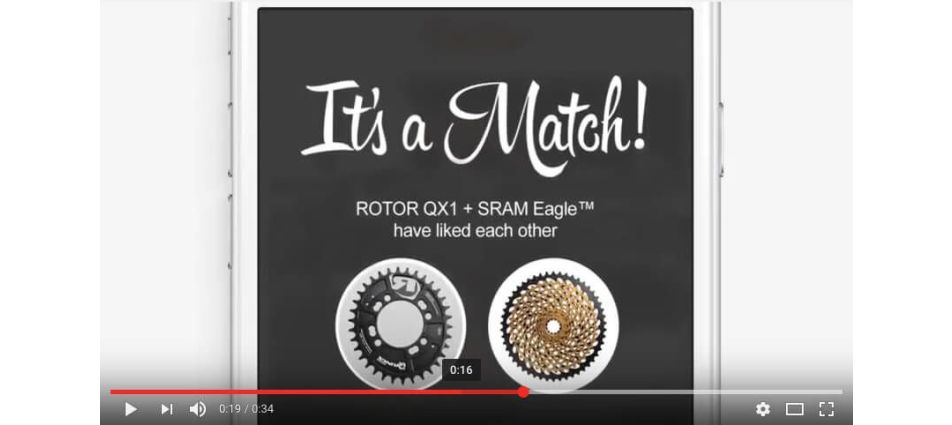 ROTOR Bike-dating: QX1 + SRAM Eagle™